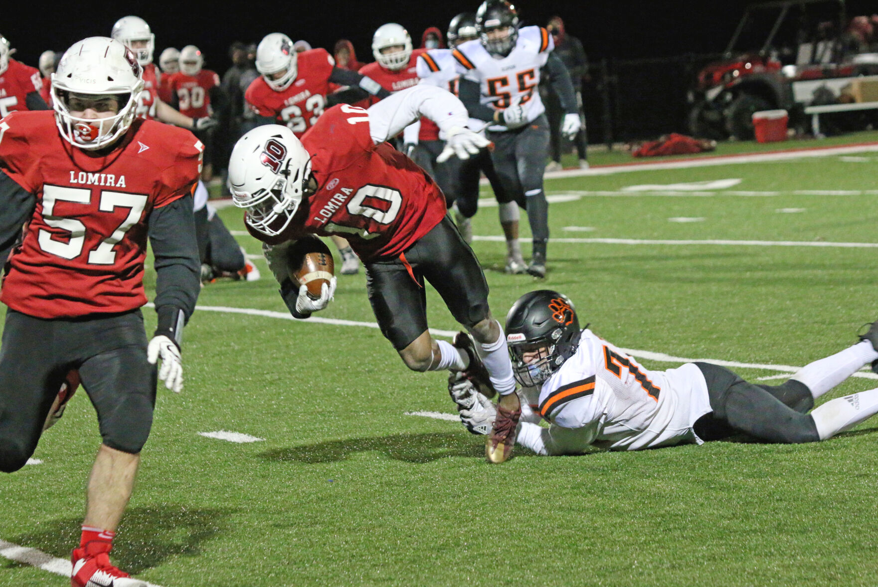Ripon High School football at Lomira — March 31, 2021 (18).JPG